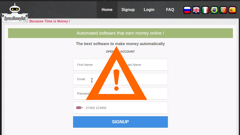 xpress money bot