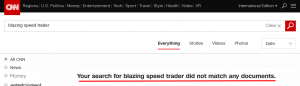 blazing speed trader cnn