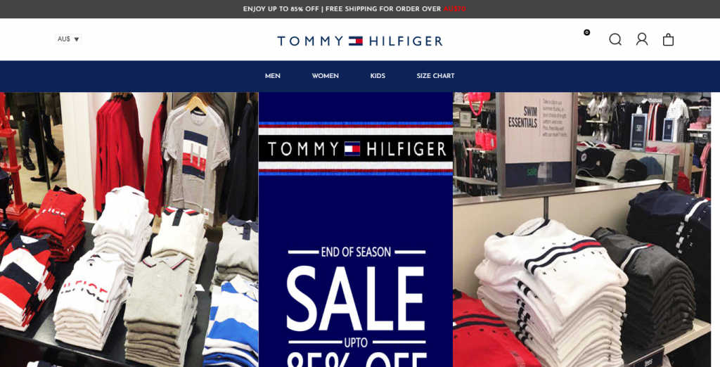 shop tommy hilfiger online