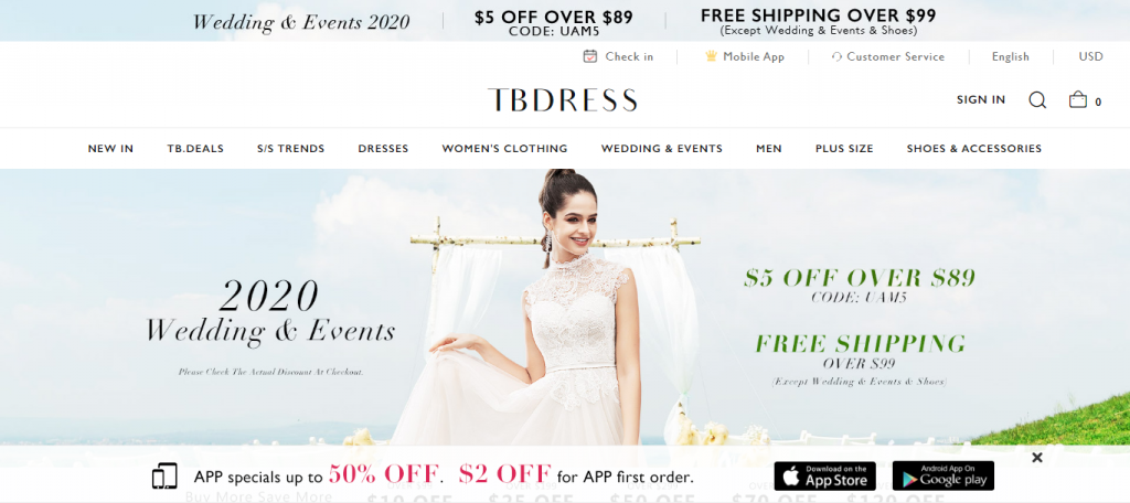 Tbdress Online Store image