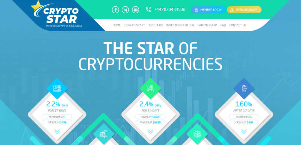 Crypto-star home image