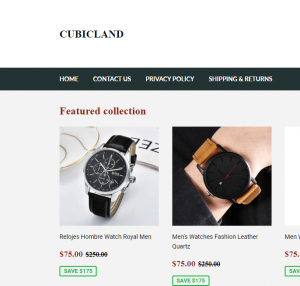 Cubiclands Online Store