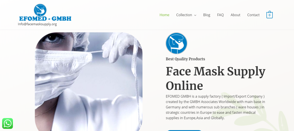 Facemasksupply Home image