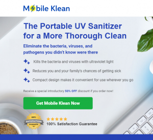 Mobileklean Online Store