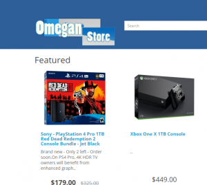 Omegan Online Store