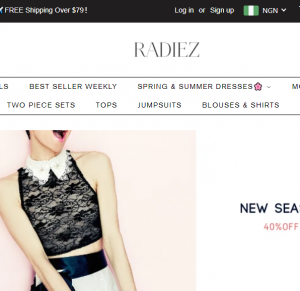 Radiez Online Store