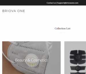 Briovaone Online Store