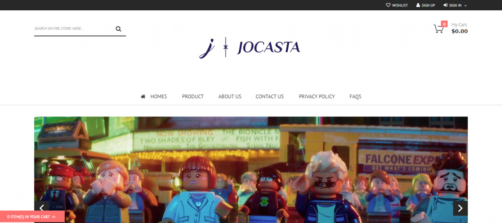 Jocasta Homepage