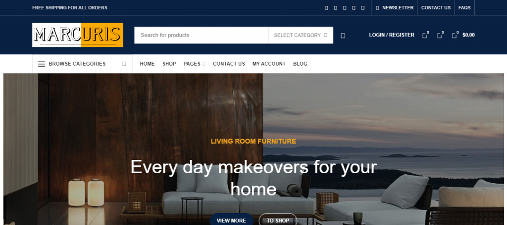 Marcuris Homepage