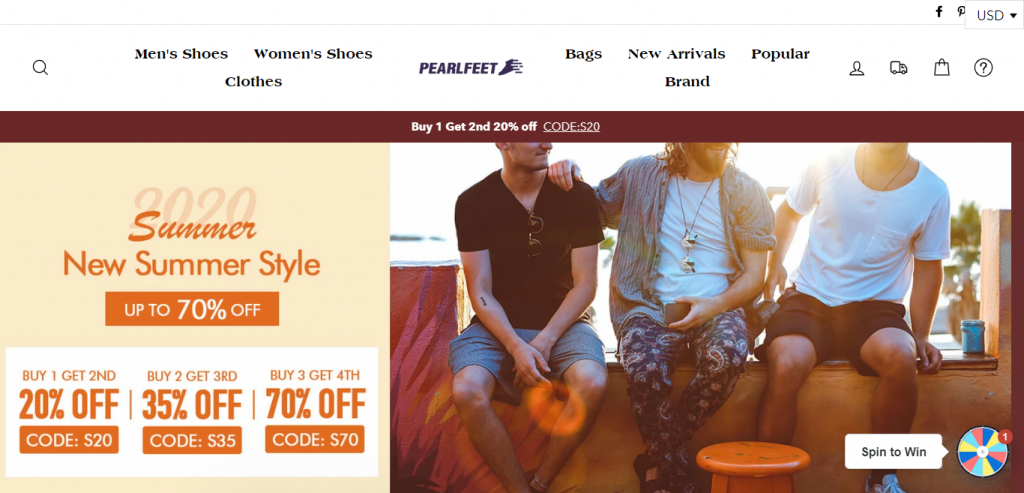 Pearlfeet Homepage