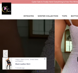 Prettygales Online Store