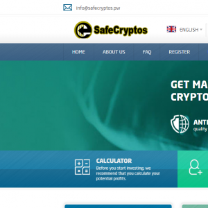 Safecryptos Homepage