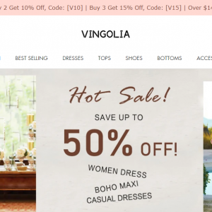 Vingolia Online Store