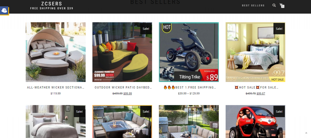 Zcsers Online Store image