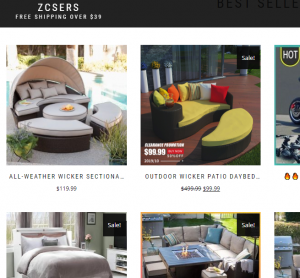 Zcsers Online Store