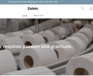 Zuinic Online Store