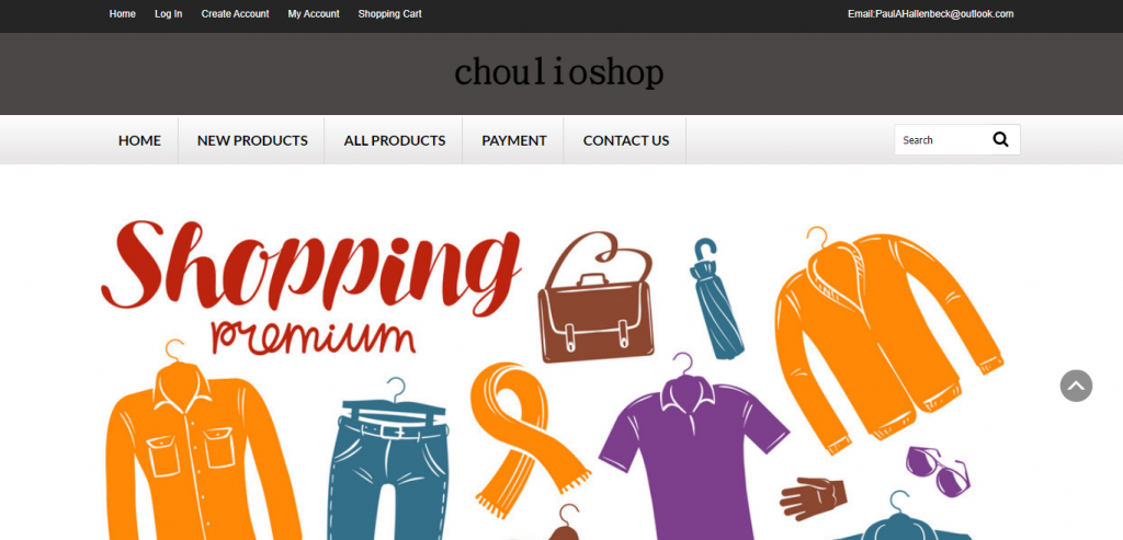 Choulioshop Homepage