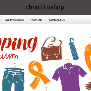 Choulioshop Homepage