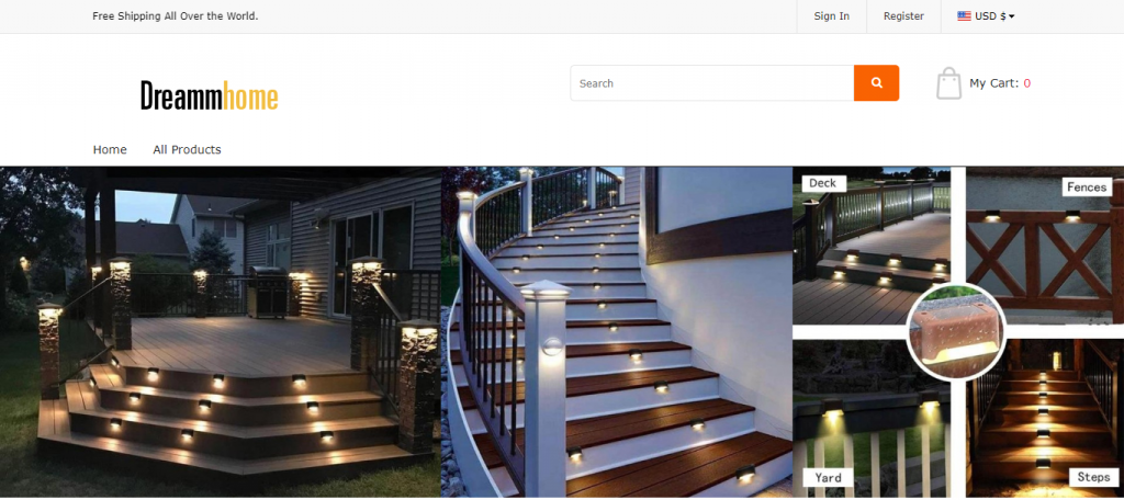 Dreammhome Homepage