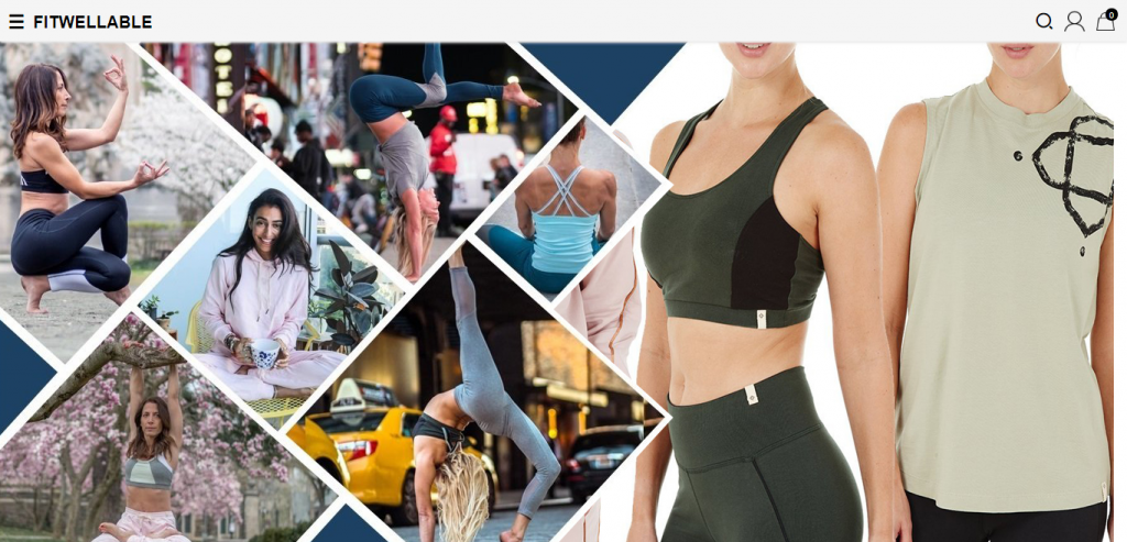 Fitwellable Homepage