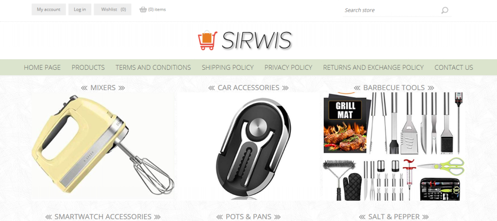 Sirwis Homepage