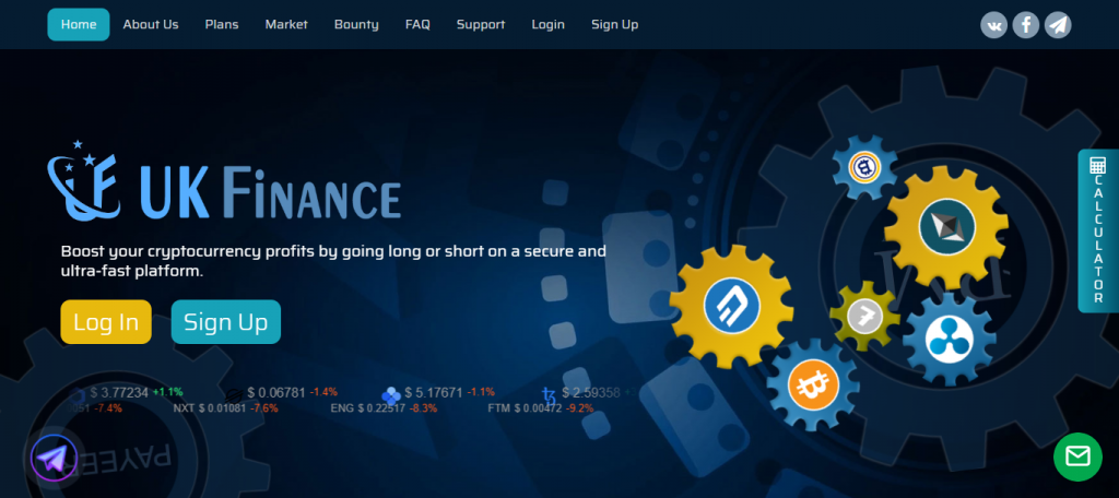 Ukfinance Homepage