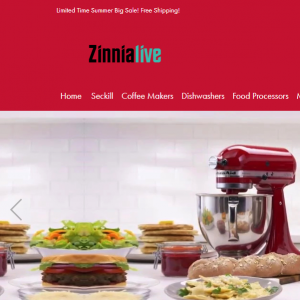Zinnialive Homepage