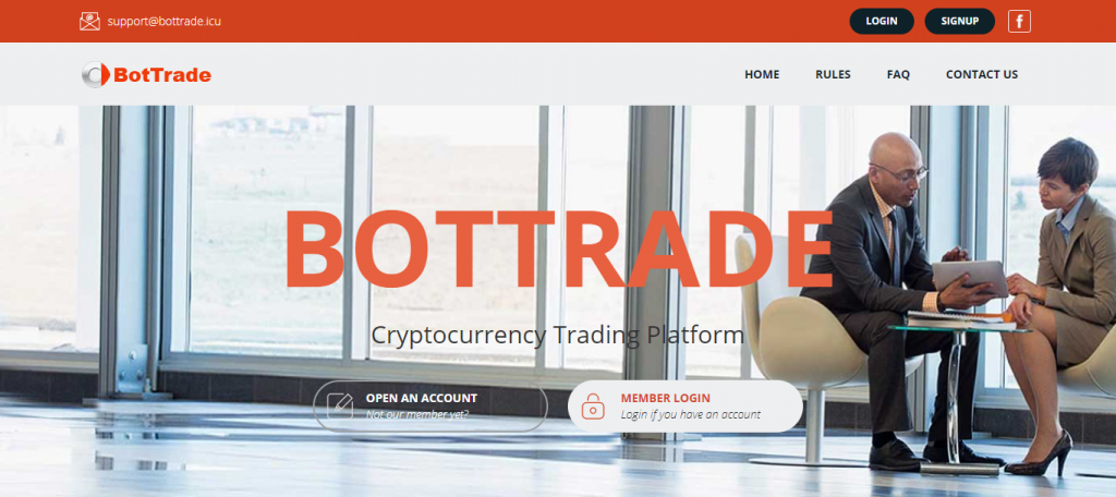 Bottrade Homepage