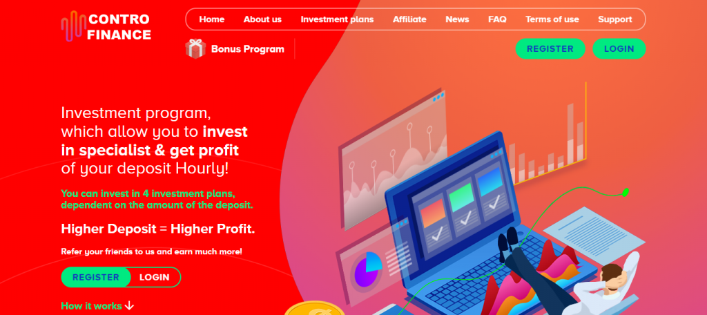 Controfinance Homepage