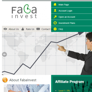 Fabainvest Homepage