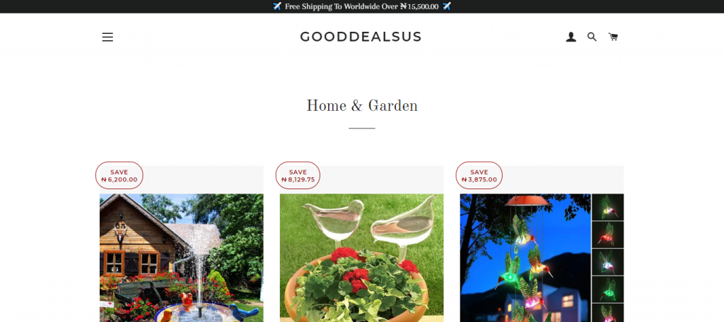 Gooddealsus Homepage