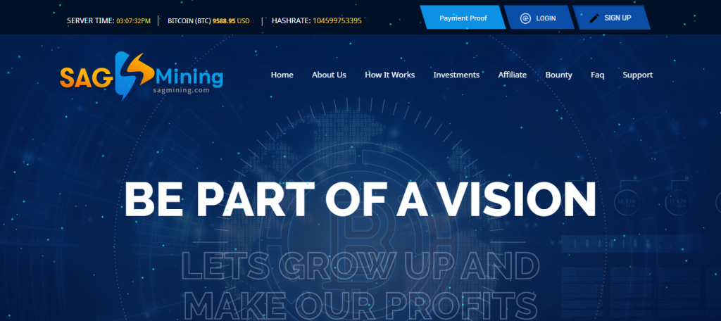 Sagmining Homepage