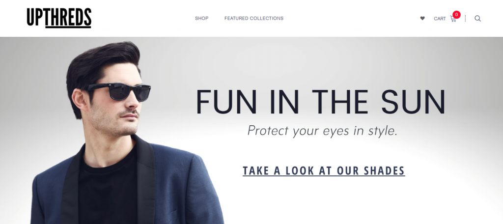 Upthreds Homepage