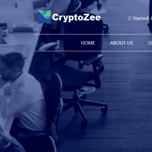 Cryptozee Homepage