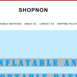 Shopnon Homepage