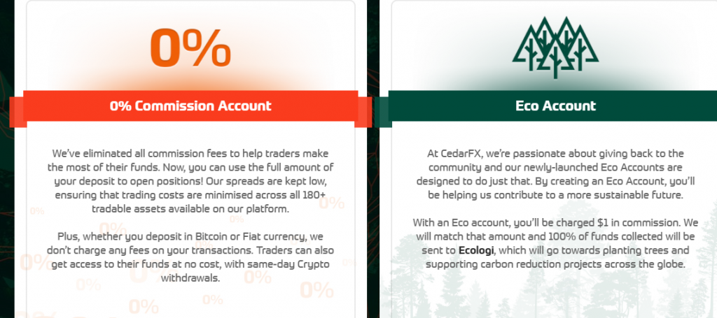 cedarfx account