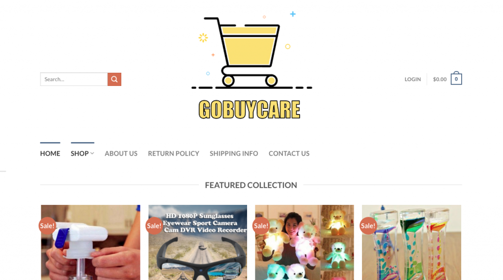 Gobuycare Homepage