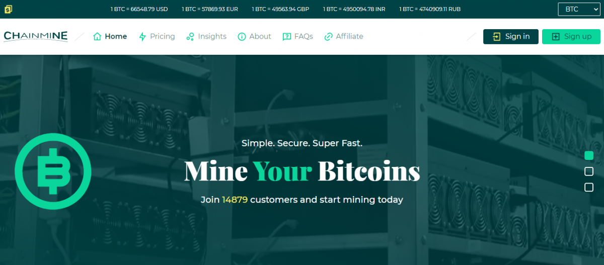 Chainmine Review Paying Mining Platform?