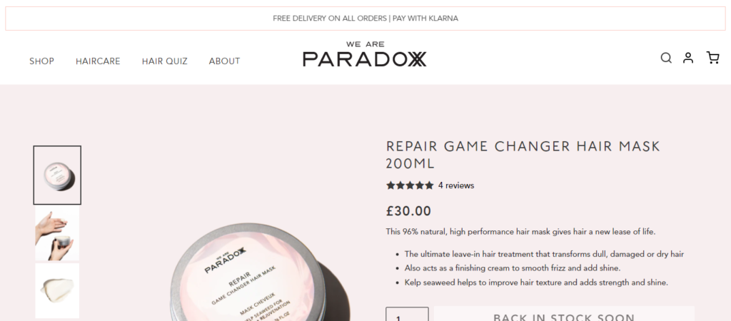 Paradox Hair Review