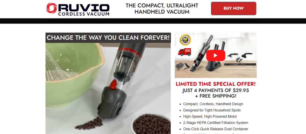 Ruvio Vacuum Reviews