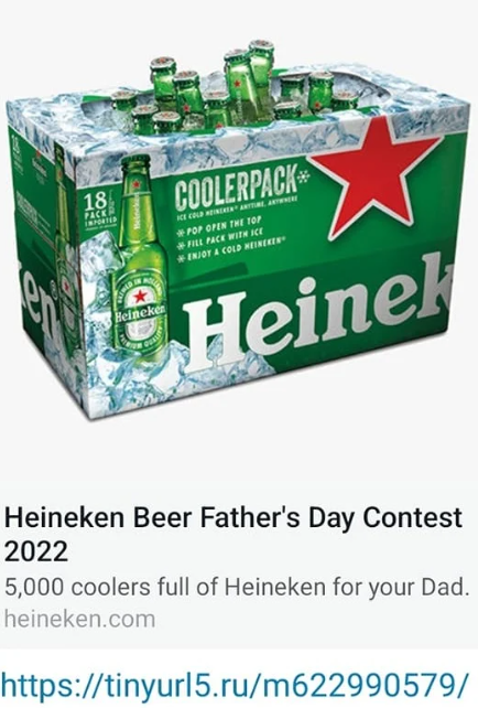 Heineken Free Cooler Scam
