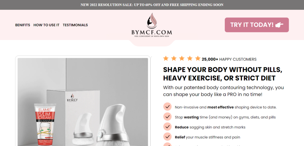 BYMCF Body Sculpt Machine Reviews