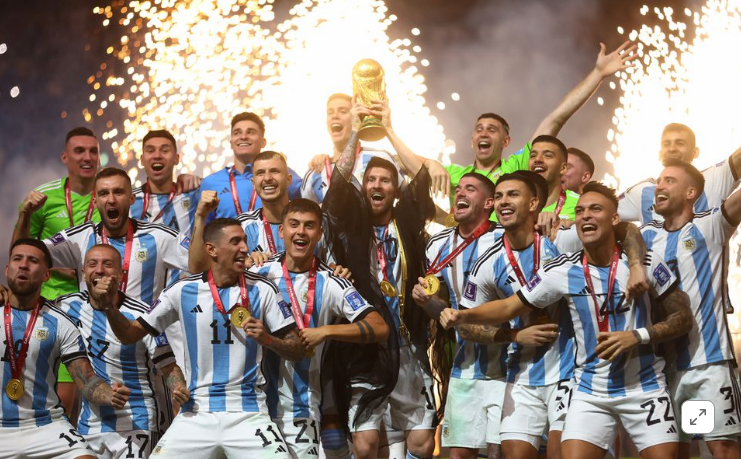 Argentina's victory at the FIFA World Cup Finals 2022