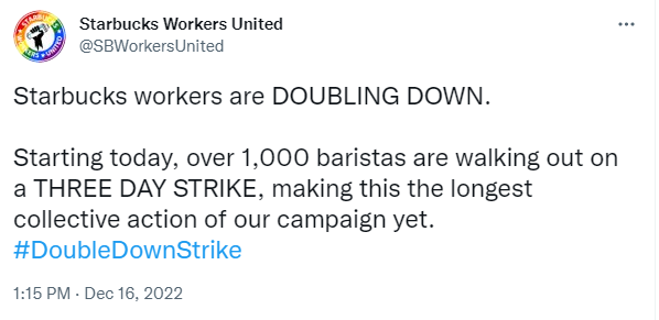 post by starbucks workersunited