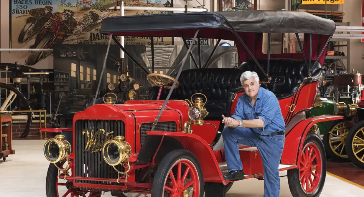 Jay leno and his car