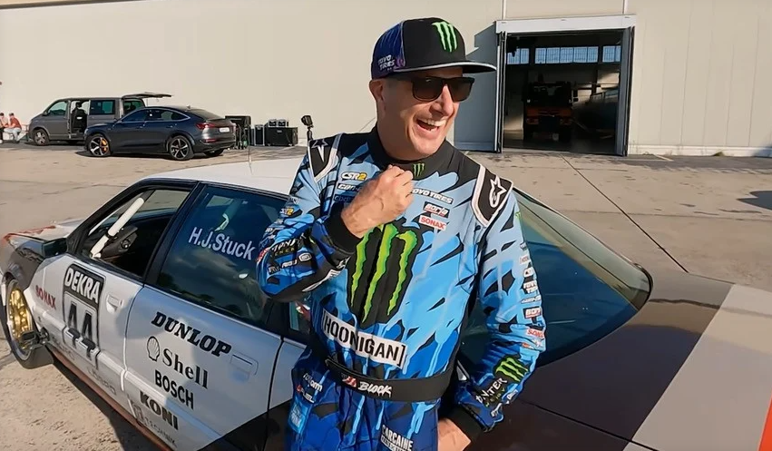 Hoonigan's boss, ken block